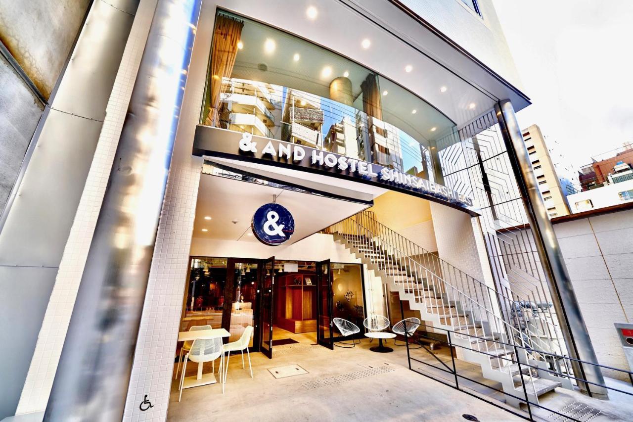 &And Hostel Shinsaibashi East Ōsaka Exterior foto